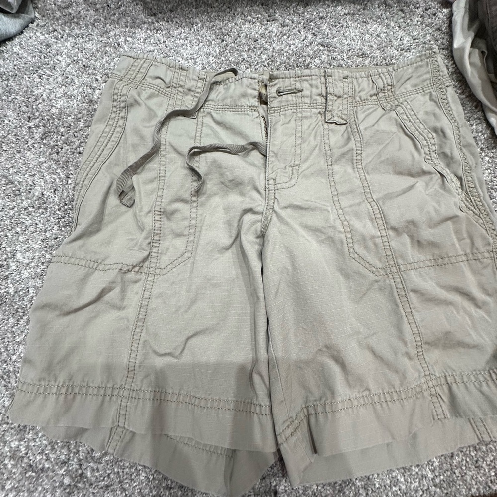Eddie Bauer Khaki Cargo Shorts